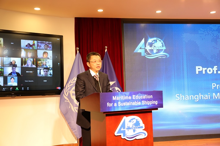 5.Prof. Lu Jing, President of the Shanghai Maritime University (SMU) 